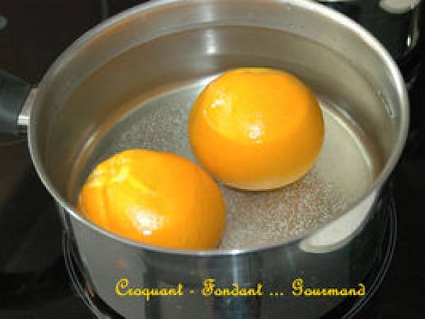 GÂTEAU ORANGE du MOYEN ORIENT - Préparation etape 2