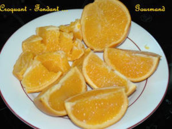 GÂTEAU ORANGE du MOYEN ORIENT - Préparation etape 4