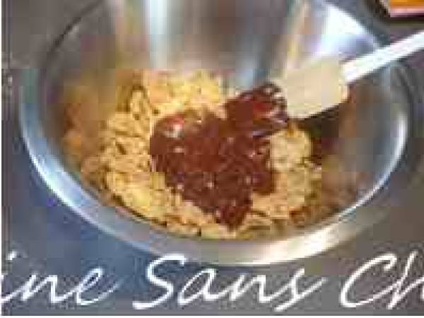 Nids de Pâques à la ganache chocolat carambar - Préparation etape 3