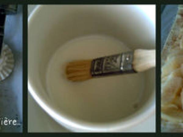 TARTE FEUILLETÉE AUX POMMES - Préparation etape 1