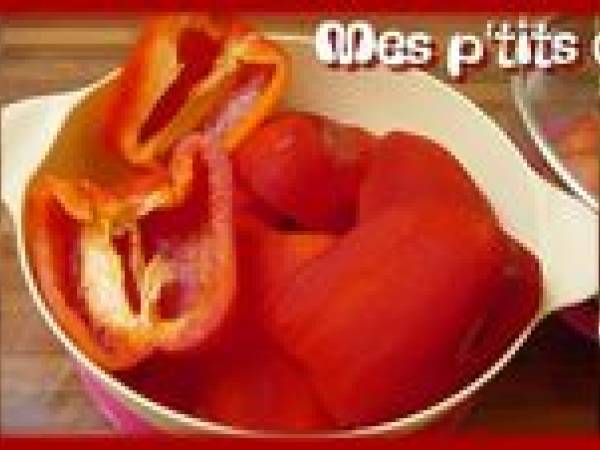 Délicieuses lasagnes aux poivrons rouges, chèvre et aubergines! - Préparation etape 1