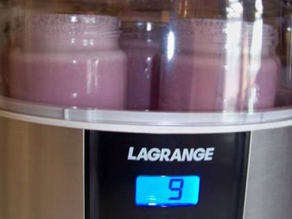 Yaourt a la cerise et amande amére - Préparation etape 5