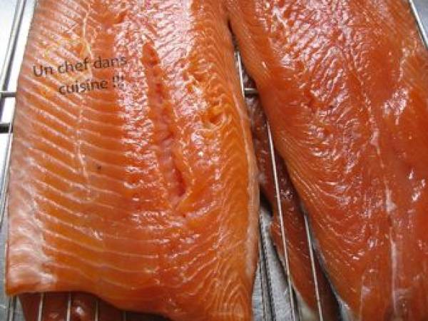 Saumon Fumé aux Baies Roses à l'Aneth de A à Z - Préparation etape 3
