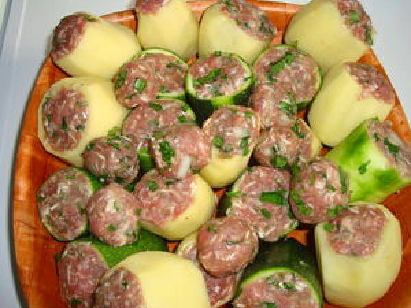 Dolma Algérienne (Légume Farcis en sauce) - Préparation etape 2