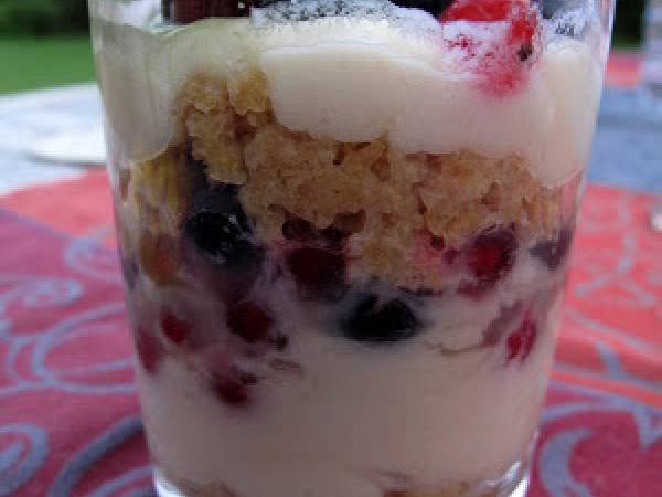 Trifle aux groseills et cassis - Préparation etape 5