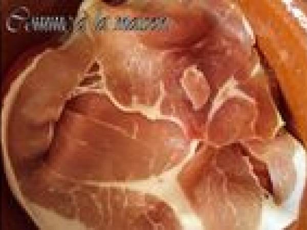 Gratin aux légumes du soleil et jambon de Bayonne - Préparation etape 2