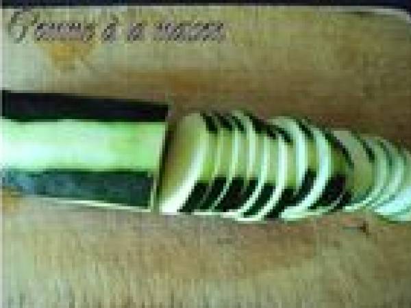 Gratin aux légumes du soleil et jambon de Bayonne - Préparation etape 3