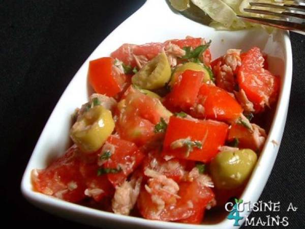 Trio de salades - Préparation etape 1