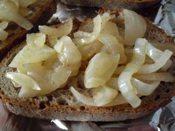 Tartine des sardines Moraga - Sardinenschnittchen Moraga - Préparation etape 2