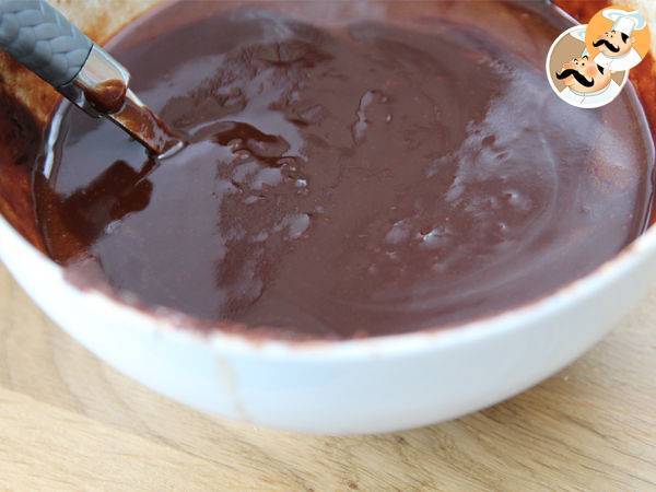 Fondant au chocolat et son coeur ultra coulant pas à pas - Préparation etape 3