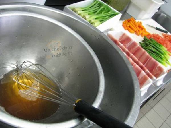 Terrine de Légumes au Jambon Cru - Préparation etape 4