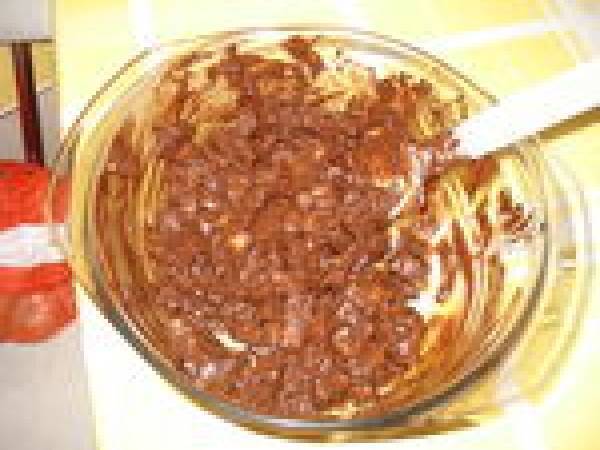 Galette Frangipane Poires et Chocolat fondu + pâte feuilletée inversée - Préparation etape 1