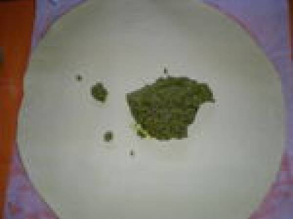 Tourbillons feuilletés au pesto - Préparation etape 1