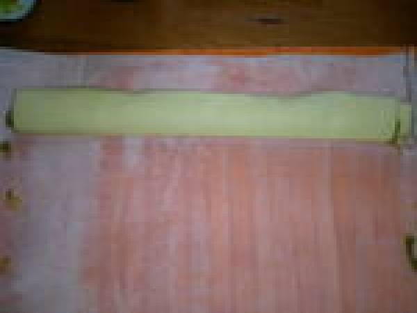 Tourbillons feuilletés au pesto - Préparation etape 3
