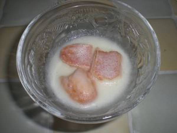 COUPE TIRAMISU A L'ANANAS FRAIS - Préparation etape 1