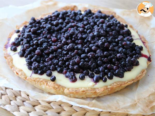 Tarte aux myrtilles savoureuse - Préparation etape 6