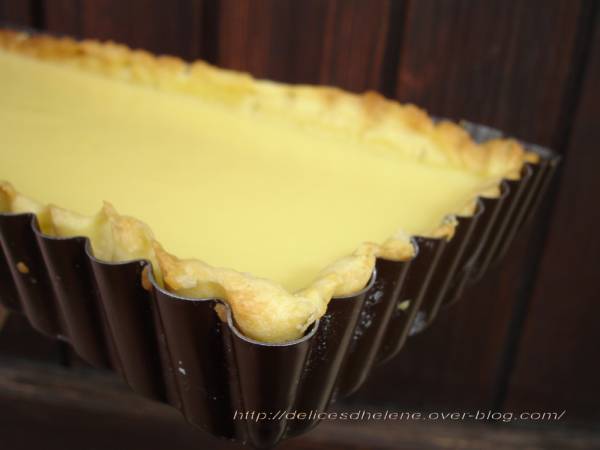 TARTE AU CITRON ALLEGEE - Préparation etape 4