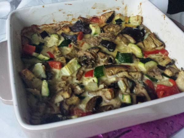 Saumon en croûte d'épices, flan aux légumes - Préparation etape 6