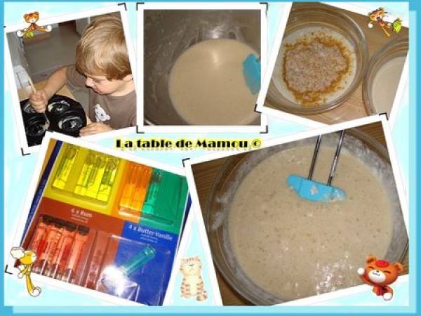 Beignets à la banane et aux pépites de chocolat - Préparation etape 1