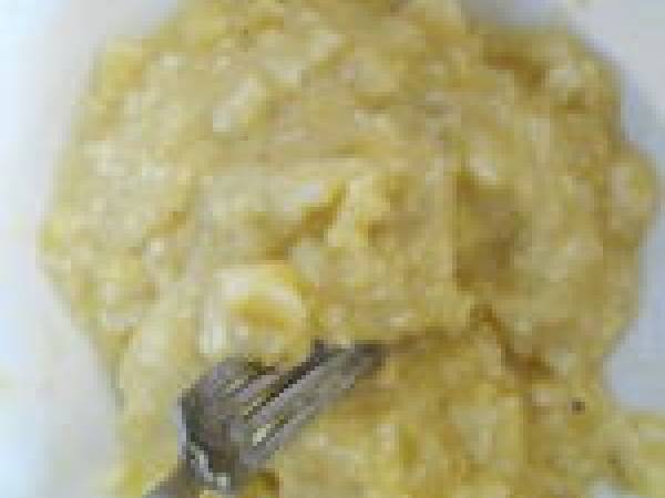 Gâteaux à la banane de la réunion - Préparation etape 1