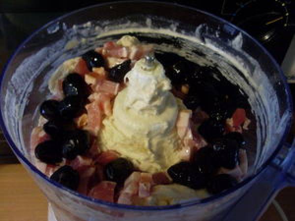 Petits pain aux olives et lardons - Préparation etape 3