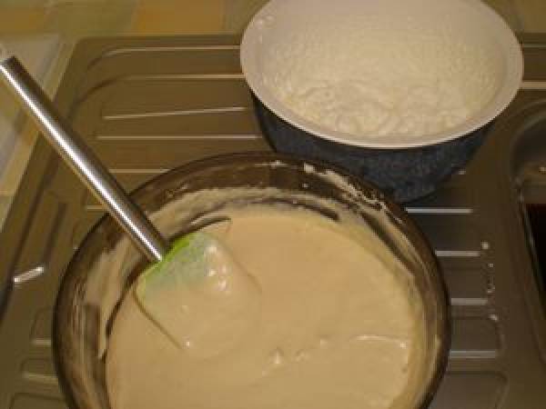 TIRAMISU GLACE - Préparation etape 1