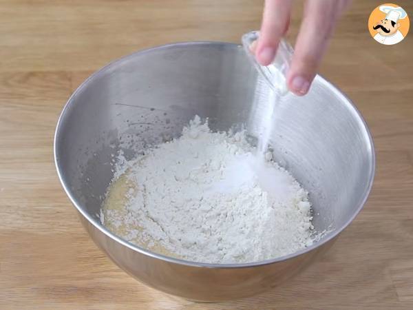 Pancakes aux pépites de chocolat - Préparation etape 3