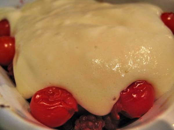 Extraordinaire gratin de fruits soufflé - Préparation etape 6