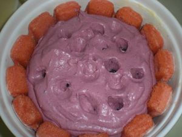 CHARLOTTE AUX MURES SAUVAGE - Préparation etape 6