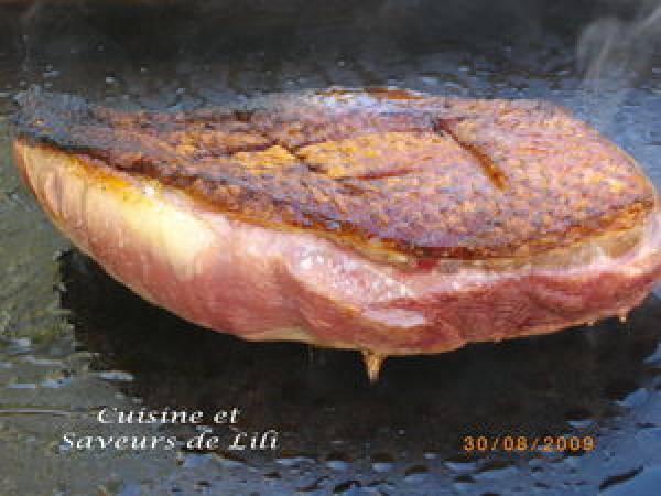 Magrets de canard et parillada de légumes à la plancha - Préparation etape 2