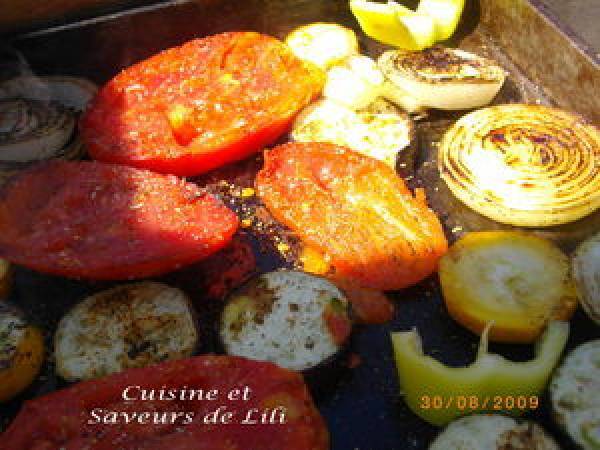 Magrets de canard et parillada de légumes à la plancha - Préparation etape 5