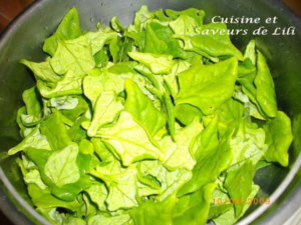 Pavés de truite aux tétragones - Préparation etape 3