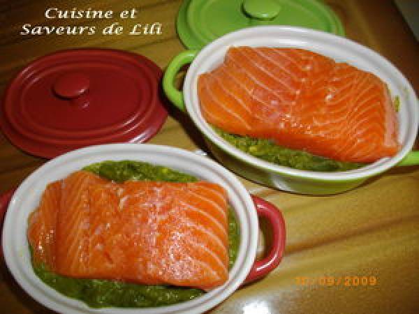 Pavés de truite aux tétragones - Préparation etape 5