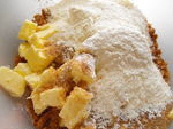 Crumble aux mirabelles et aux spéculos ... - Préparation etape 3