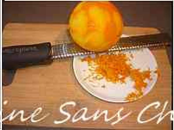 Gâteau renversé aux oranges et épices. - Préparation etape 2