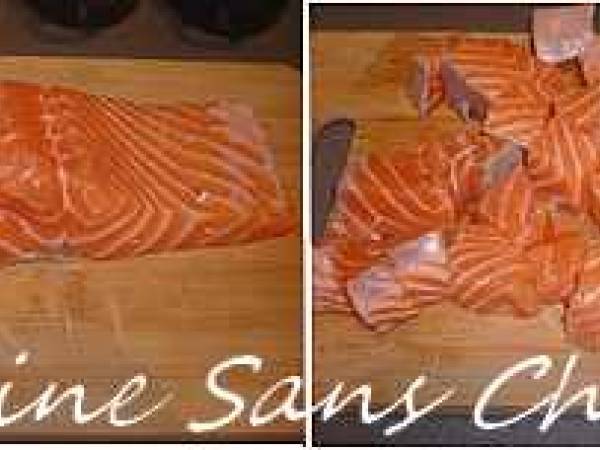 Petites cocottes de saumon au thym et au citron. - Préparation etape 3