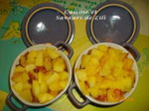 Crumble de boudin noir aux pommes - Préparation etape 6