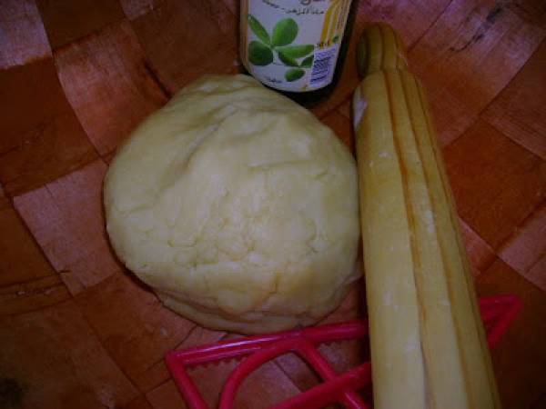 Tcharek El Ariane (patisserie algérienne) - Préparation etape 1