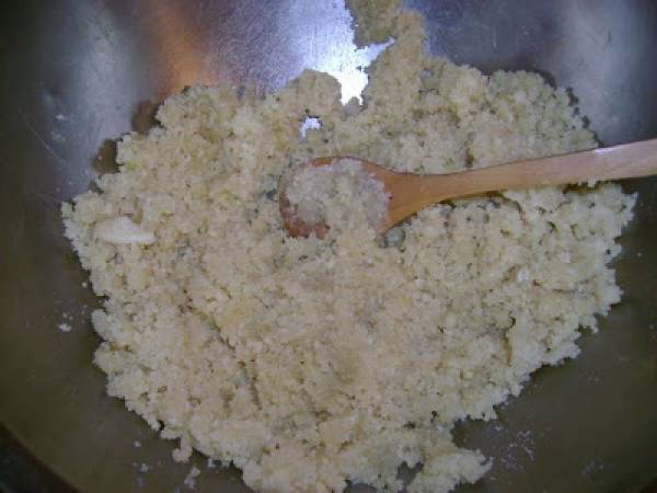 Tcharek El Ariane (patisserie algérienne) - Préparation etape 2