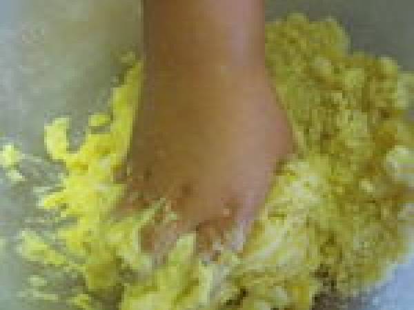 Tarte aux quetsches et à la frangipane - Préparation etape 1