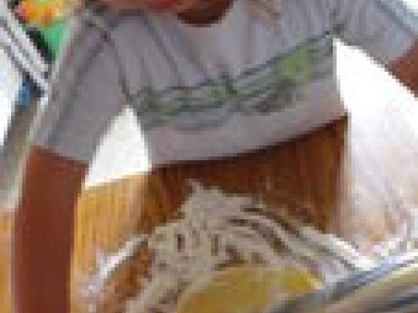 Tarte aux quetsches et à la frangipane - Préparation etape 3