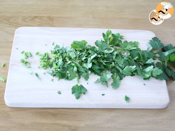 Pain à l'ail et au persil - Préparation etape 2