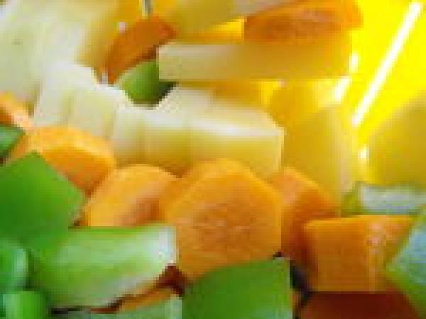 Potée de légumes aux petits lardons - Préparation etape 3