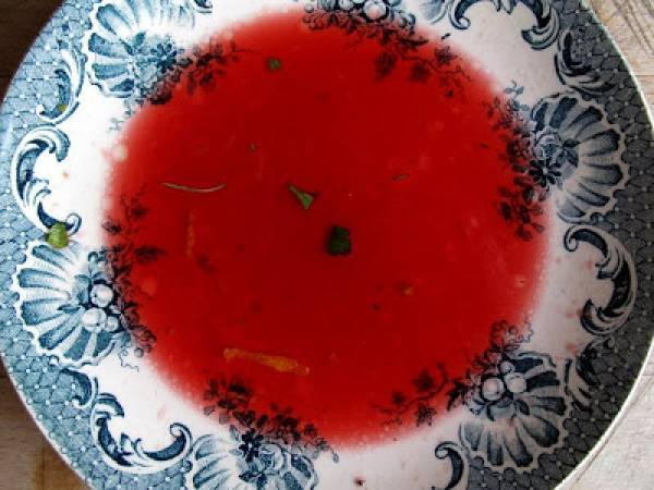 Salade de betteraves rôties à l'orange - Préparation etape 1