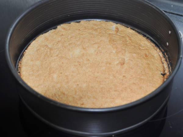 Bavarois à la framboise (IG bas) - Préparation etape 1