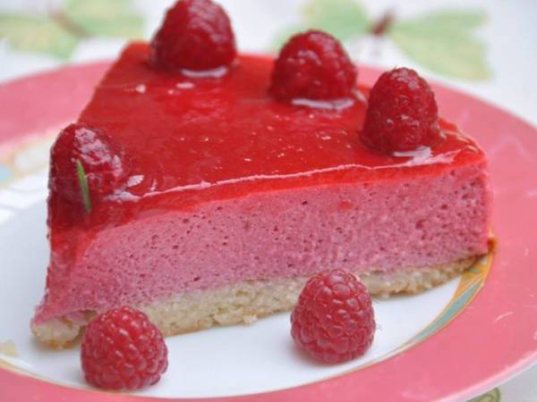 Bavarois à la framboise (IG bas) - Préparation etape 7