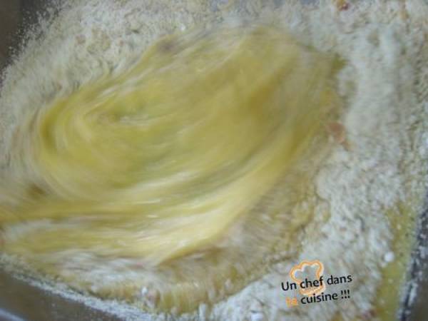 Poire en Cocotte, crème aux Amandes - Préparation etape 2