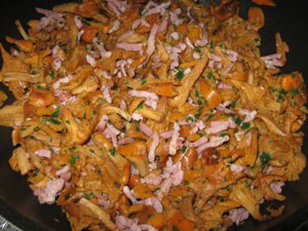 C'est la saison : pavé de cabillaud aux cèpes (ou aux girolles) - Préparation etape 4