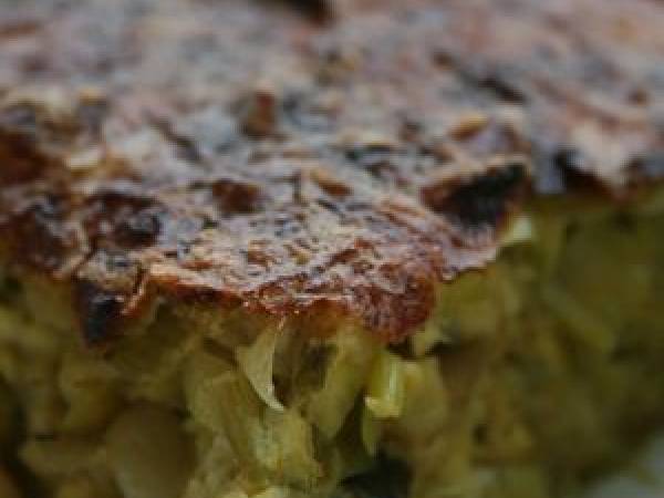 Gratin de poireaux aux noix de cajou - Préparation etape 4