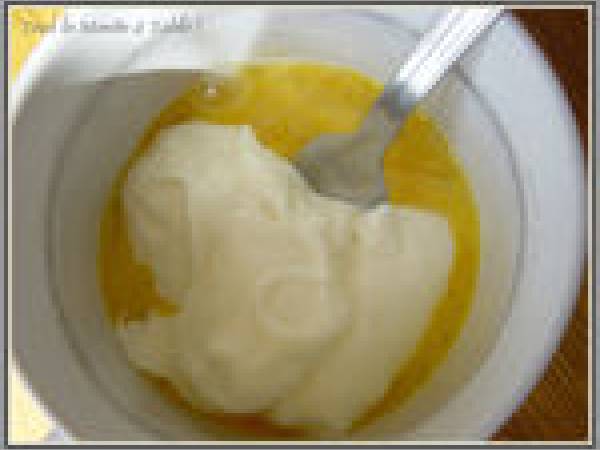 Chaussons poire, amande, chocolat - Préparation etape 2